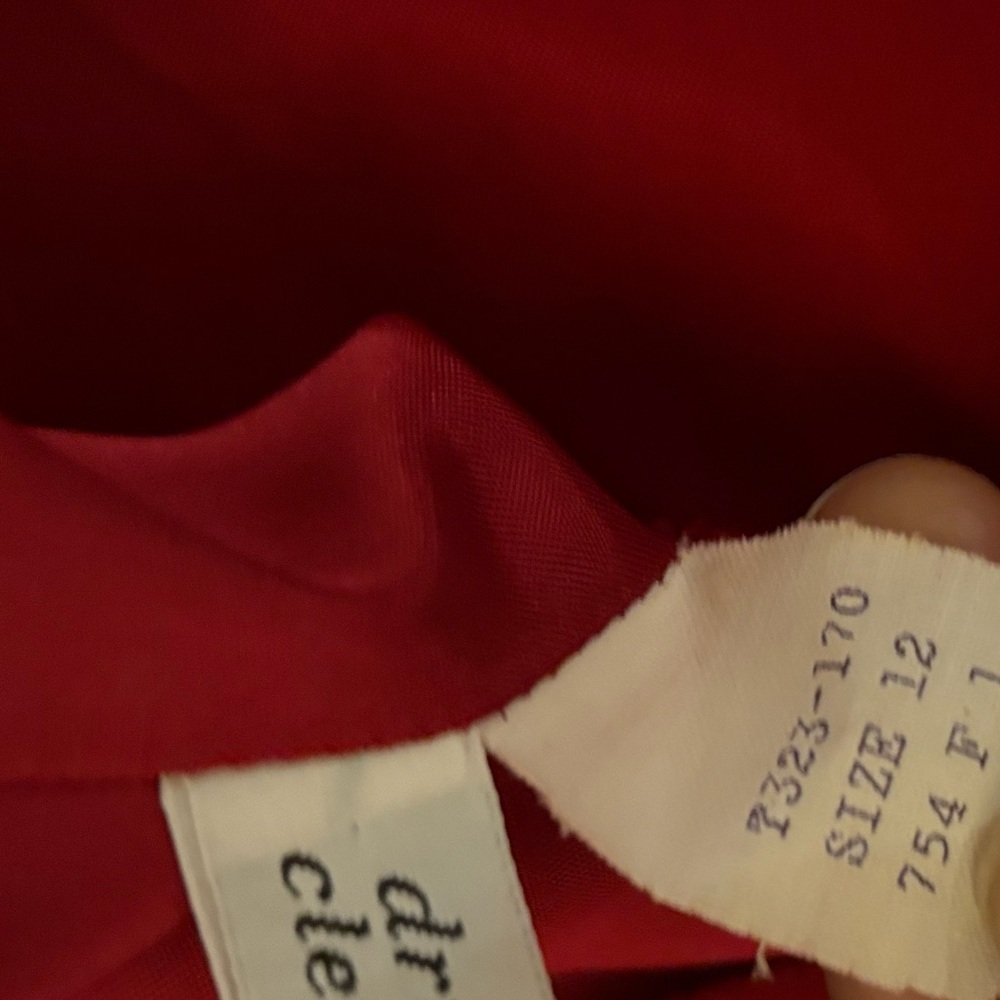 Pendleton Women's Wool Red Blazer - Picture 6 of 9